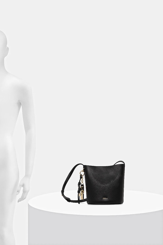 Furla torebka skórzana WE00859.ARE000.O6000 czarny