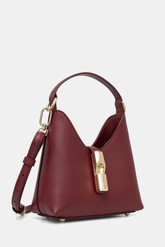 Furla torebka skórzana WE00876.ARE000.CGQ00 bordowy SS26