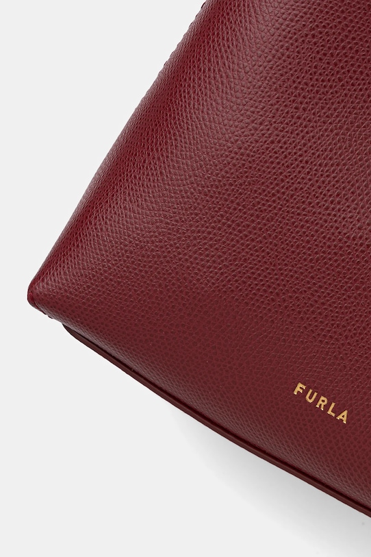 Furla torebka skórzana bordowy WE00876.ARE000.CGQ00