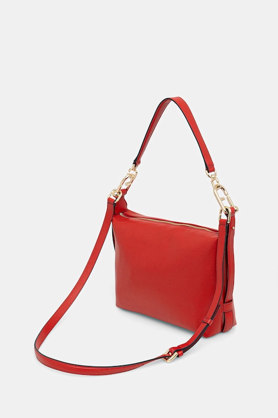 Akcesoria Furla torebka skórzana Tonie Mini Hobo WE00877.A.0023.4484S czerwony