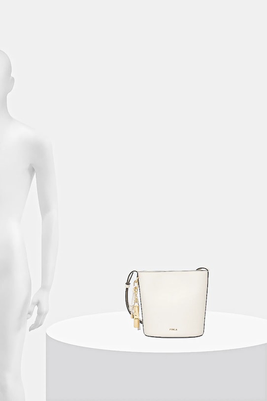 Furla torebka skórzana WE00859.ARE000.PNN00 beżowy