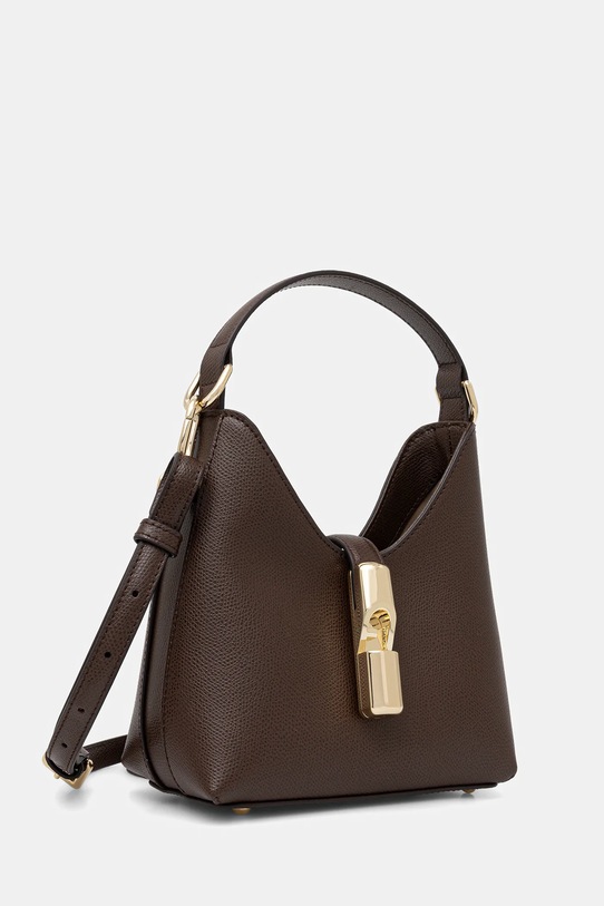 Furla torebka skórzana WE00876.ARE000.4284S brązowy SS26