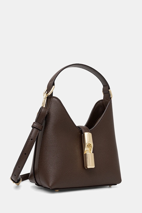 Furla torebka skórzana WE00876.ARE000.4284S brązowy SS26