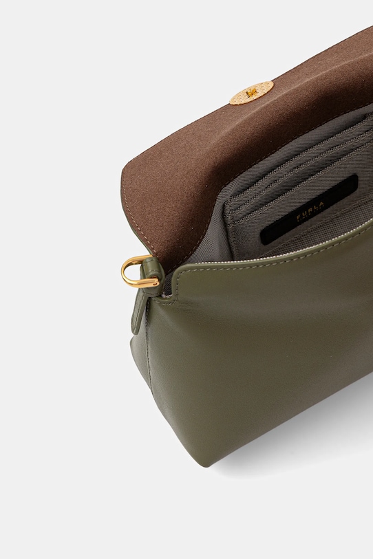 Furla torebka skórzana Sfera Soft mini WE00881.BX2269.4555S zielony