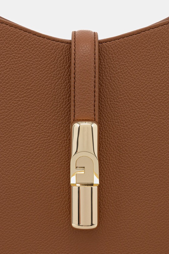 Akcesoria Furla torebka skórzana WB01788.BX3353.RY000 beżowy