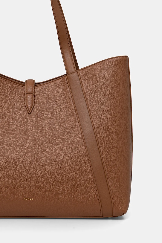 Furla torebka skórzana beżowy WB01788.BX3353.RY000