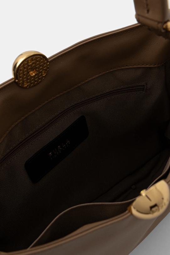 Furla torebka skórzana Sfera Soft M brązowy WB01403.BX3168.4489S