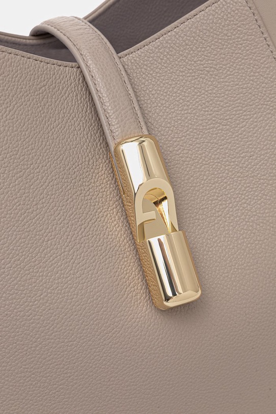 Akcesoria Furla torebka skórzana WB01788.BX3353.4488S beżowy