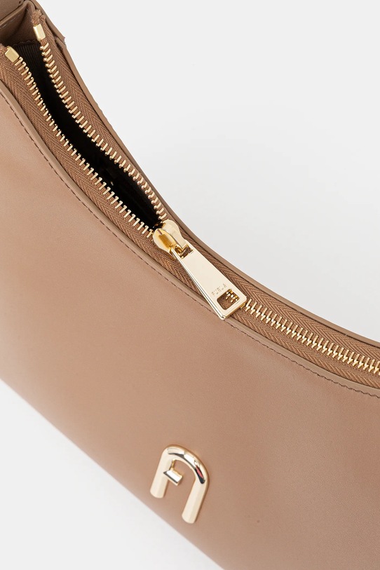 Furla torebka skórzana Diamente S Shoulder WB00782.AX0733.4489S brązowy