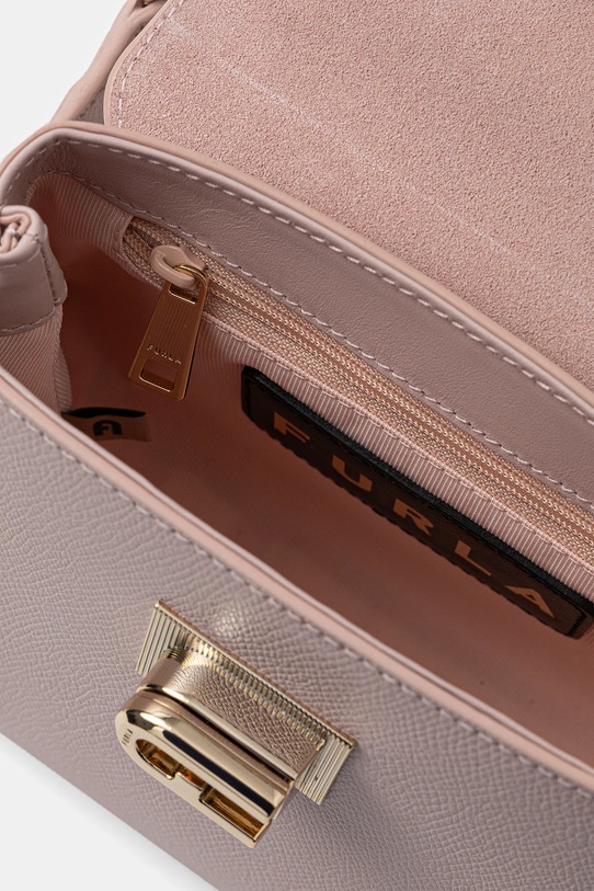 Furla torebka skórzana Mini Top Handle WB00109.ARE000.2814S różowy