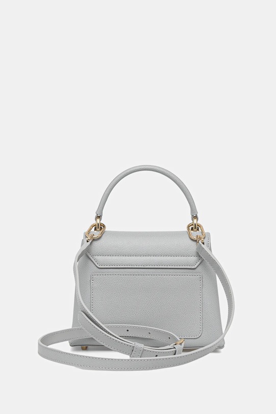 Akcesoria Furla torebka skórzana Mini Top Handle WB00109.ARE000.CRH00 szary