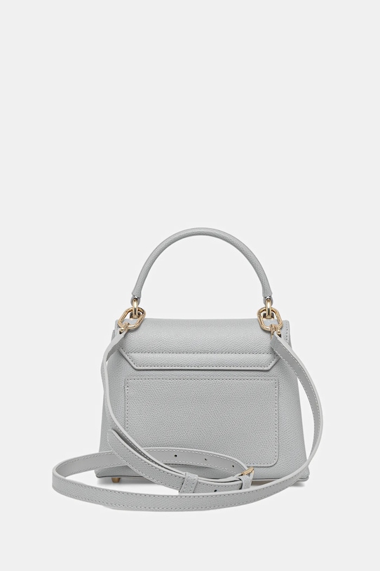 Akcesoria Furla torebka skórzana Mini Top Handle WB00109.ARE000.CRH00 szary