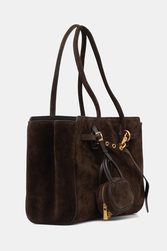 Miss Sixty torebka zamszowa 6S4GJ80100 brązowy SS26