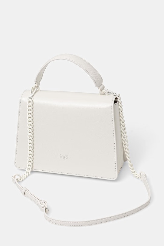 Akcesoria Pinko torebka skórzana 100066.A315 biały