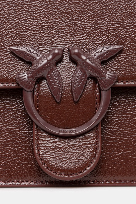 Kožna torba Pinko smeđa 100066.A315