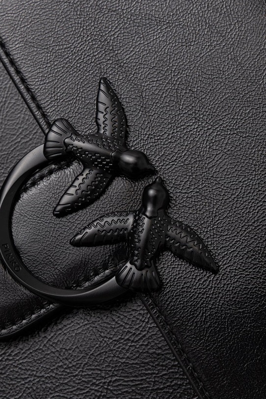 Pinko torebka skórzana czarny 100066.A315