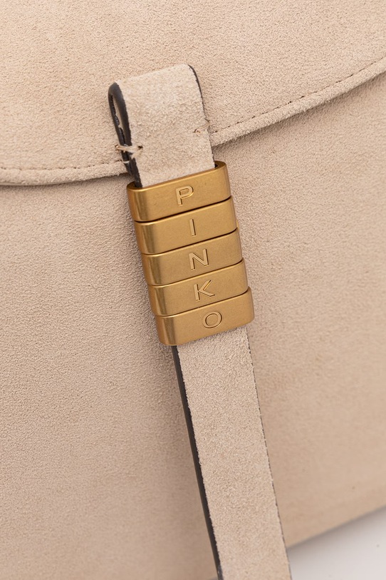 Pinko torba za žene od brušene kože Horizontal bež 105049.A0F6