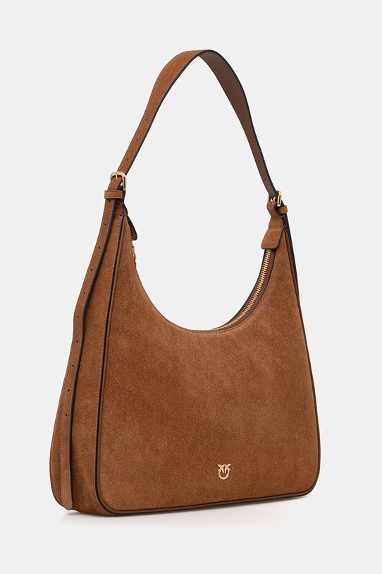 Pinko torebka zamszowa 106167.A0F6 brązowy SS26
