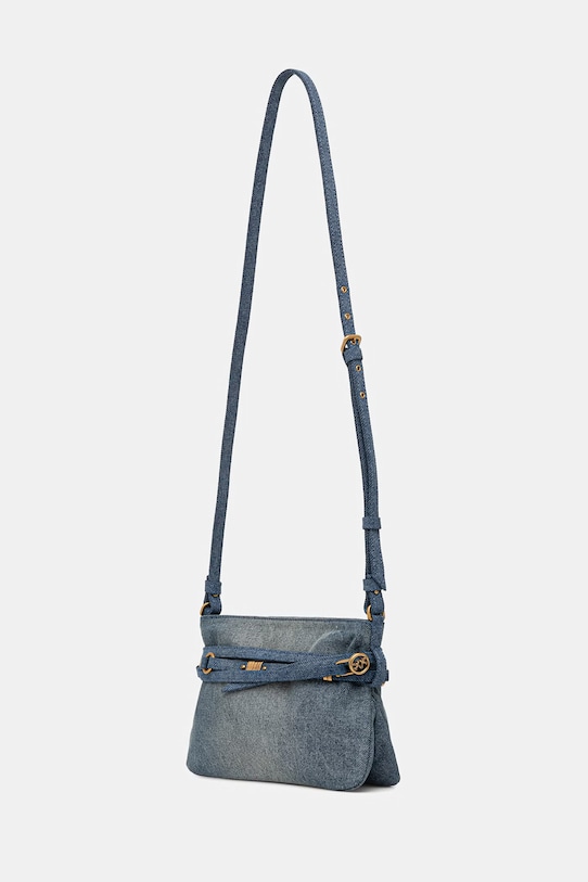 Pinko torebka damska jeansowa 106177.A31G niebieski SS26