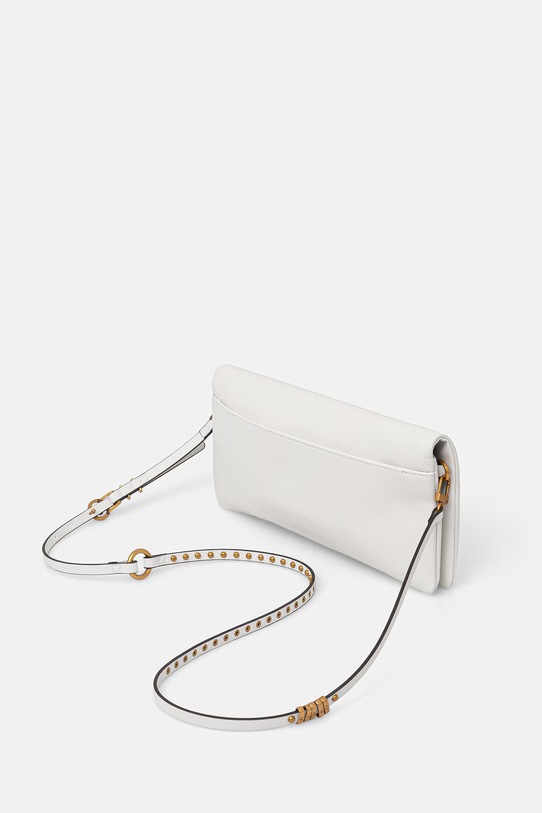 Akcesoria Pinko torebka skórzana 106022.A0QO biały