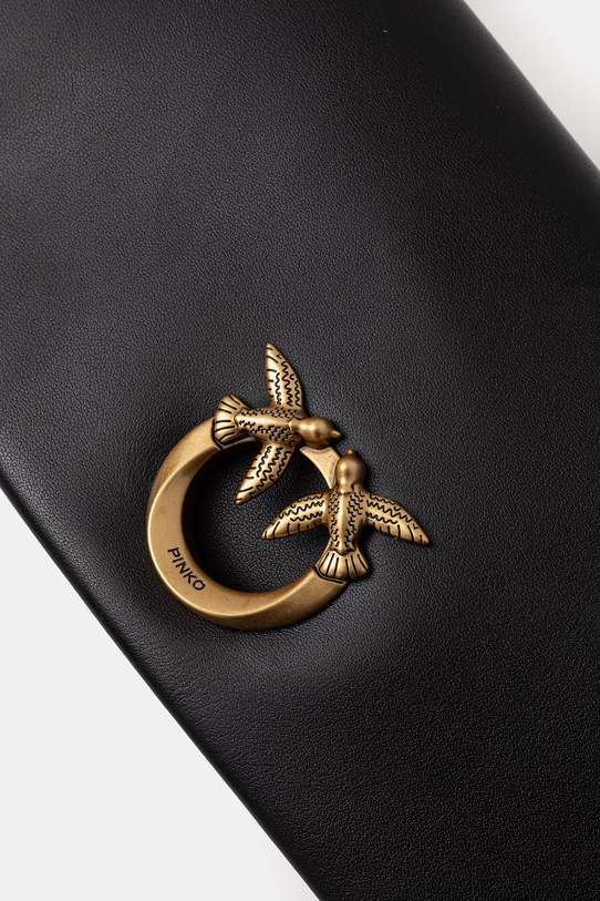 Pinko torebka skórzana czarny 106022.A0QO