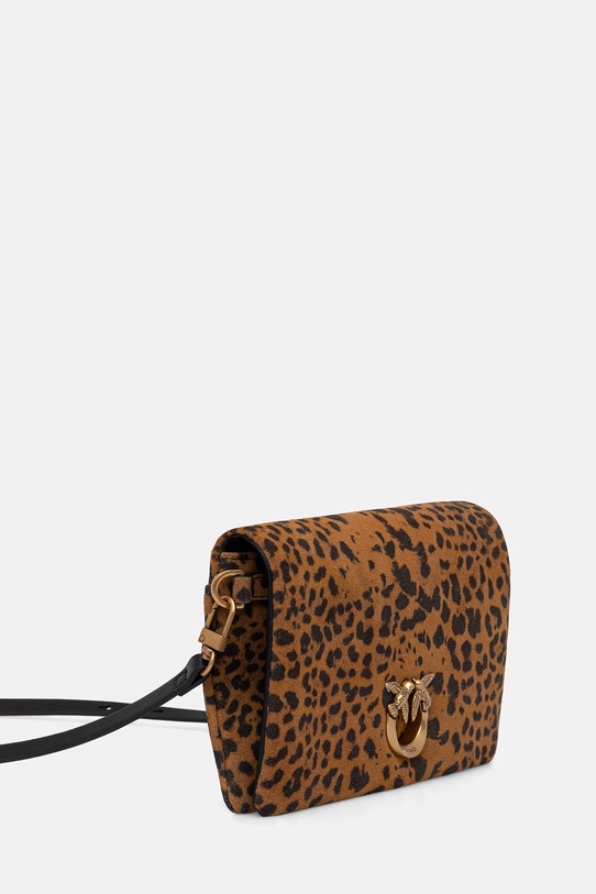 Pinko torebka zamszowa 106023.A32A brązowy SS26