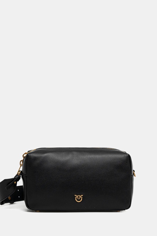 Pinko torebka skórzana skóra licowa czarny 106062.A0QO