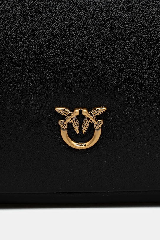 Akcesoria Pinko torebka skórzana 106062.A0QO czarny