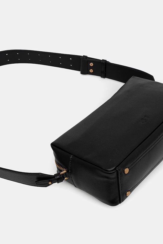 Pinko torebka skórzana czarny 106062.A0QO