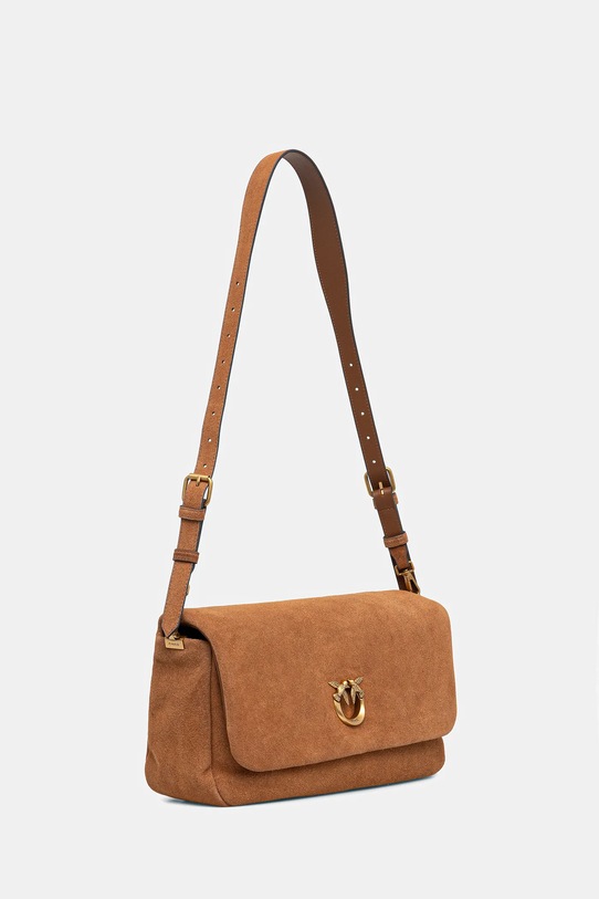 Αξεσουάρ Τσάντα σουέτ Pinko Horizontal 106178.A0F6 καφέ