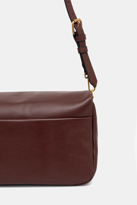 Δερμάτινη τσάντα Pinko Horizontal μπορντό 106178.A0QO