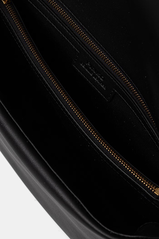 Pinko torebka skórzana Horizontal czarny 106178.A0QO