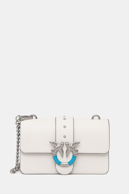 Pinko Χιαστί Γυναικεία δερμάτινη λευκό 106271.A0F1