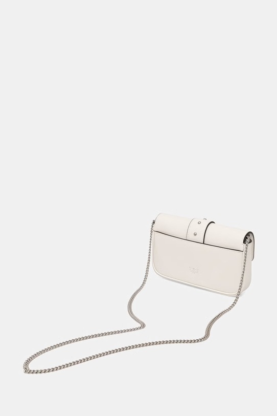 Akcesoria Pinko torebka skórzana 106274.A0F1 biały