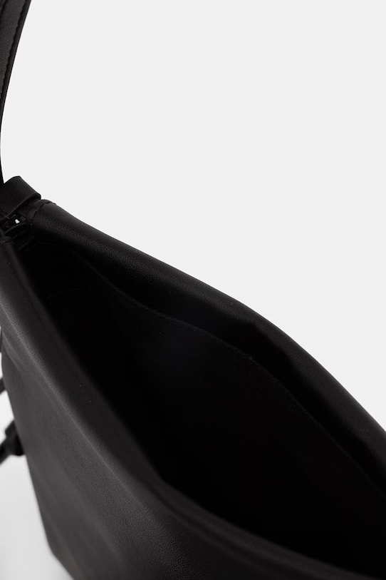 Δερμάτινη τσάντα Pinko 106448.A0QO μαύρο