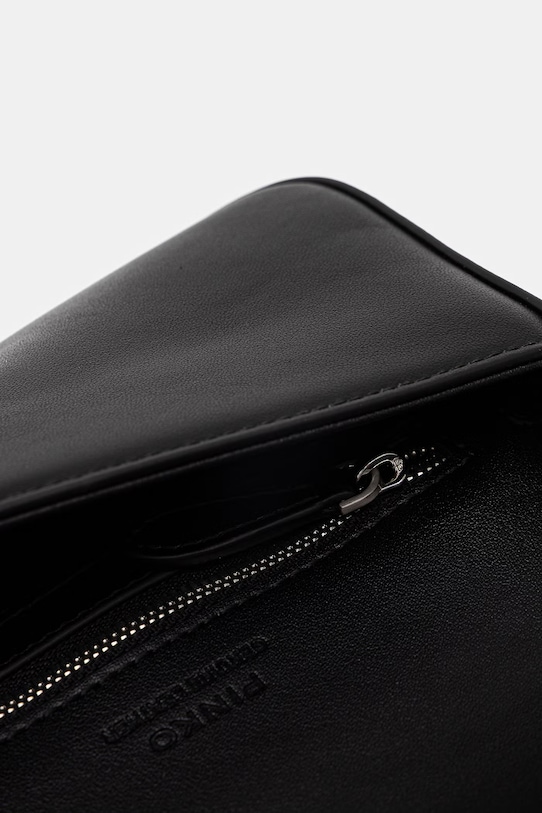 Kožená kabelka Pinko 105353.A0QO čierna