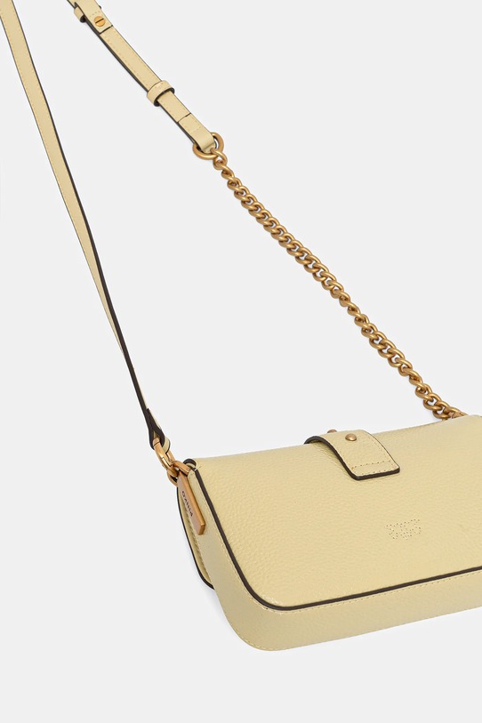 Akcesoria Pinko torebka skórzana 105353.A2X6 żółty