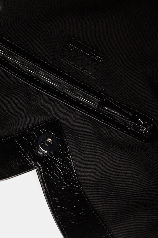 Karl Lagerfeld Jeans torebka skórzana B1W30184 czarny