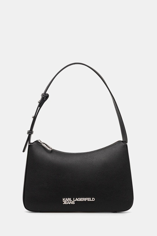 Karl Lagerfeld Jeans torebka aplikacja czarny A3W30009