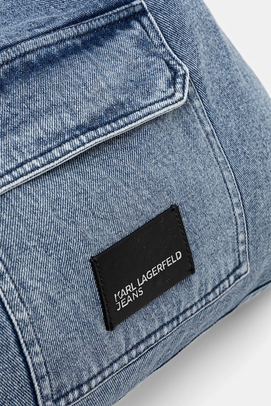 Karl Lagerfeld Jeans torebka jeansowa niebieski B1W50005
