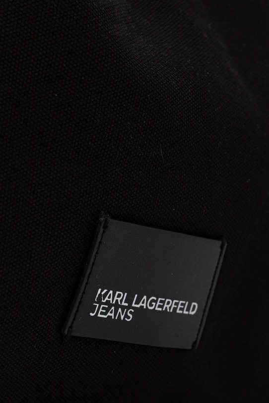 Bombažna torba Karl Lagerfeld Jeans B1W50082 črna