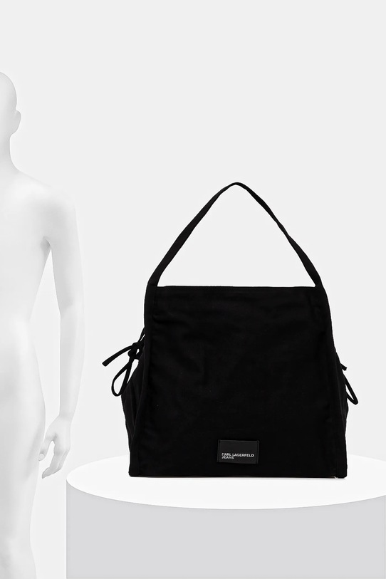 Bombažna torba Karl Lagerfeld Jeans B1W50082