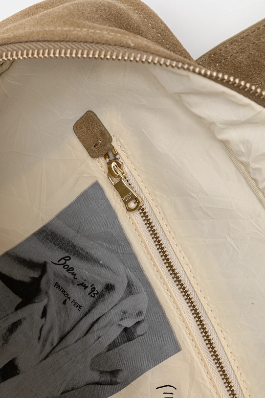 Patrizia Pepe torebka zamszowa 2B0125.L152 zielony