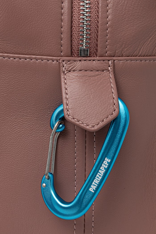 Patrizia Pepe kabelka typu tote dámska kožená ružová 2B0125.L113F