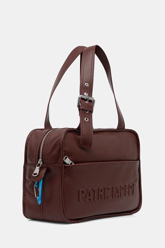 Patrizia Pepe torebka skórzana 2B0125.L113F brązowy SS26