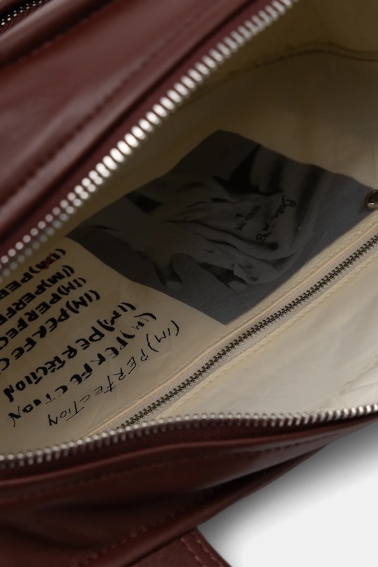 Patrizia Pepe torebka skórzana 2B0125.L113F brązowy