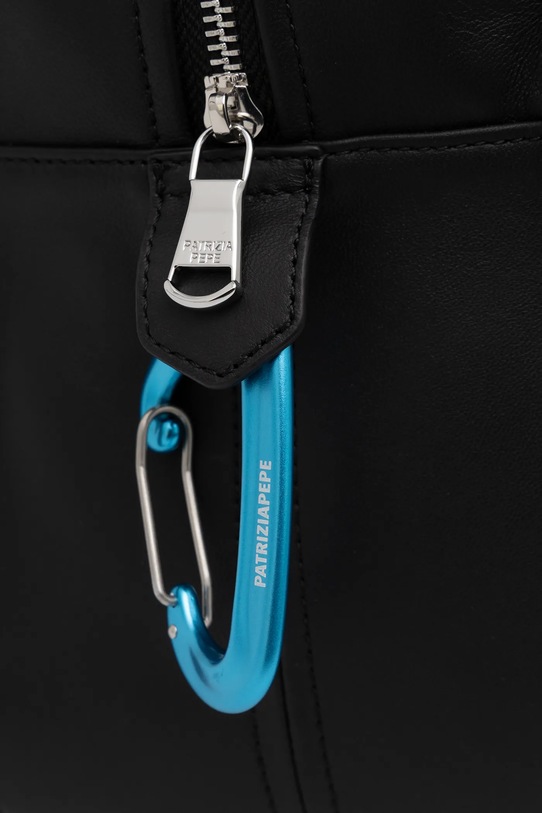 Patrizia Pepe torebka skórzana czarny 2B0125.L113F