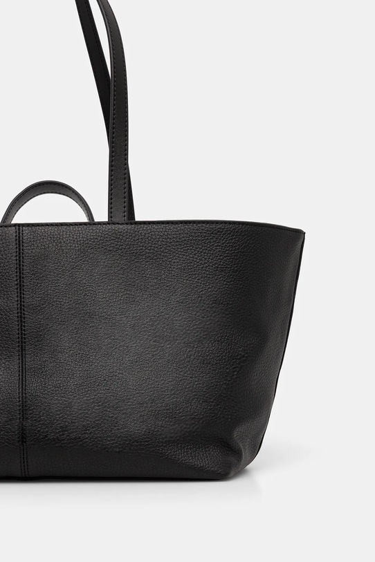 Akcesoria Patrizia Pepe torebka skórzana 8B0289.L178 czarny