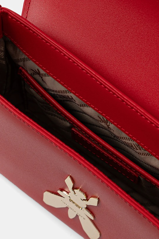 Patrizia Pepe torebka skórzana 8B0303.L061 czerwony