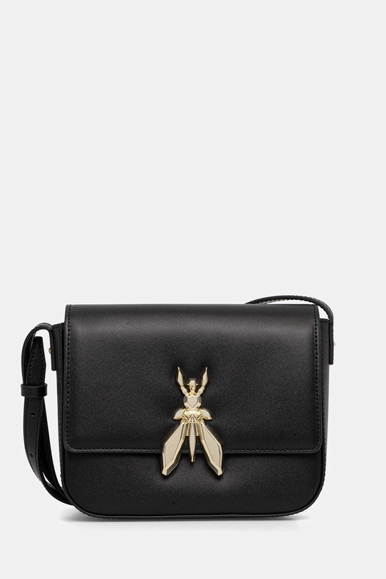 Patrizia Pepe torebka skórzana skóra licowa czarny 8B0303.L061